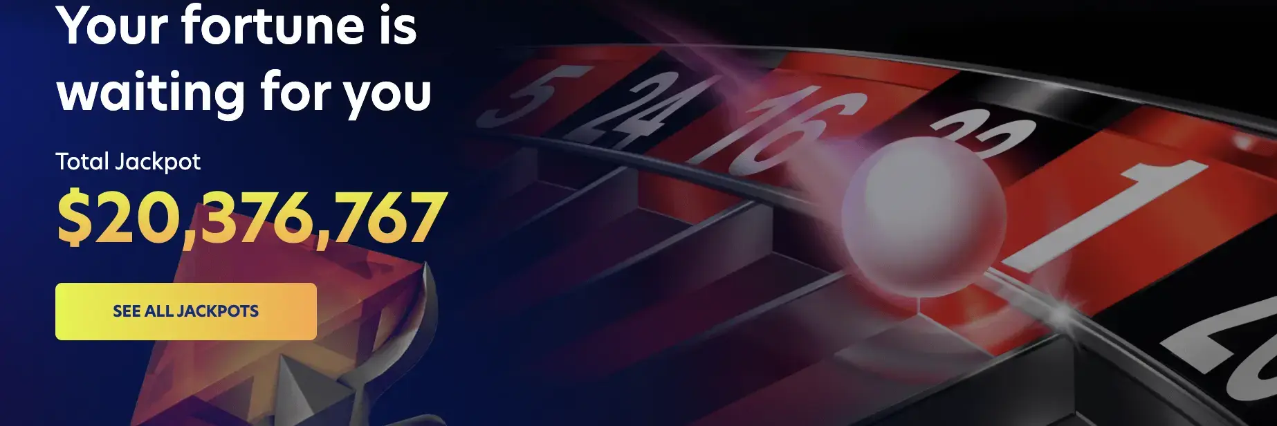 Jackpot CrashPirate Slots bonus banner