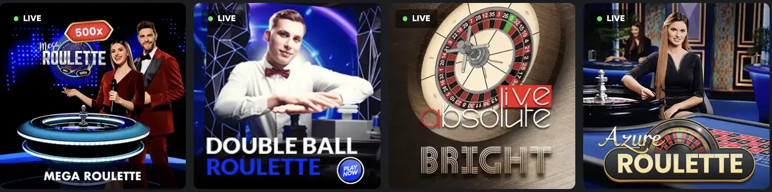 Live games at Crash Pirate Casino